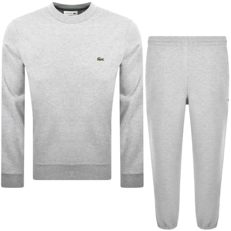 Lacoste Crew Neck Tracksuit Grey | Mainline Menswear ca